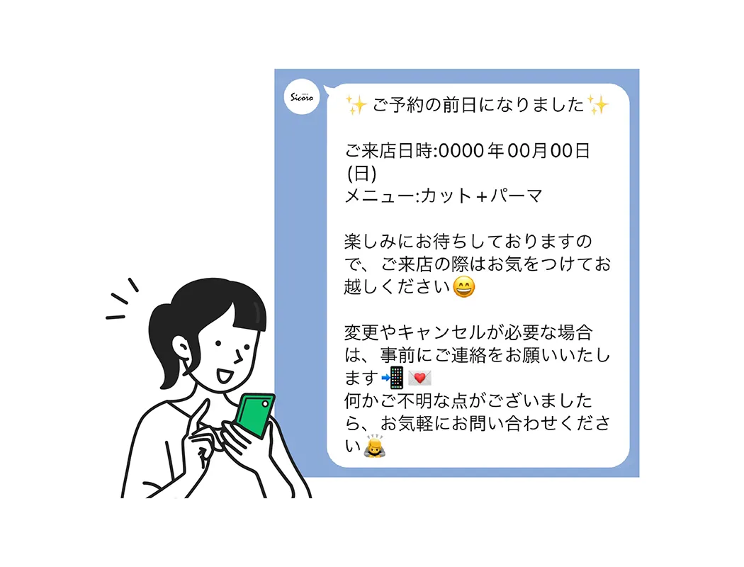 リマインダ配信